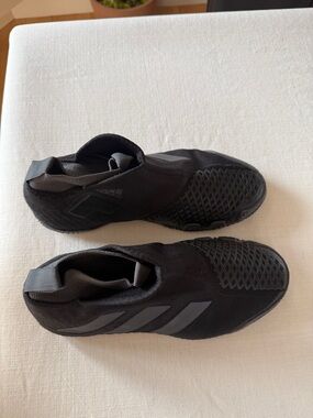 adidas Black Slip-On Performance Sneakers